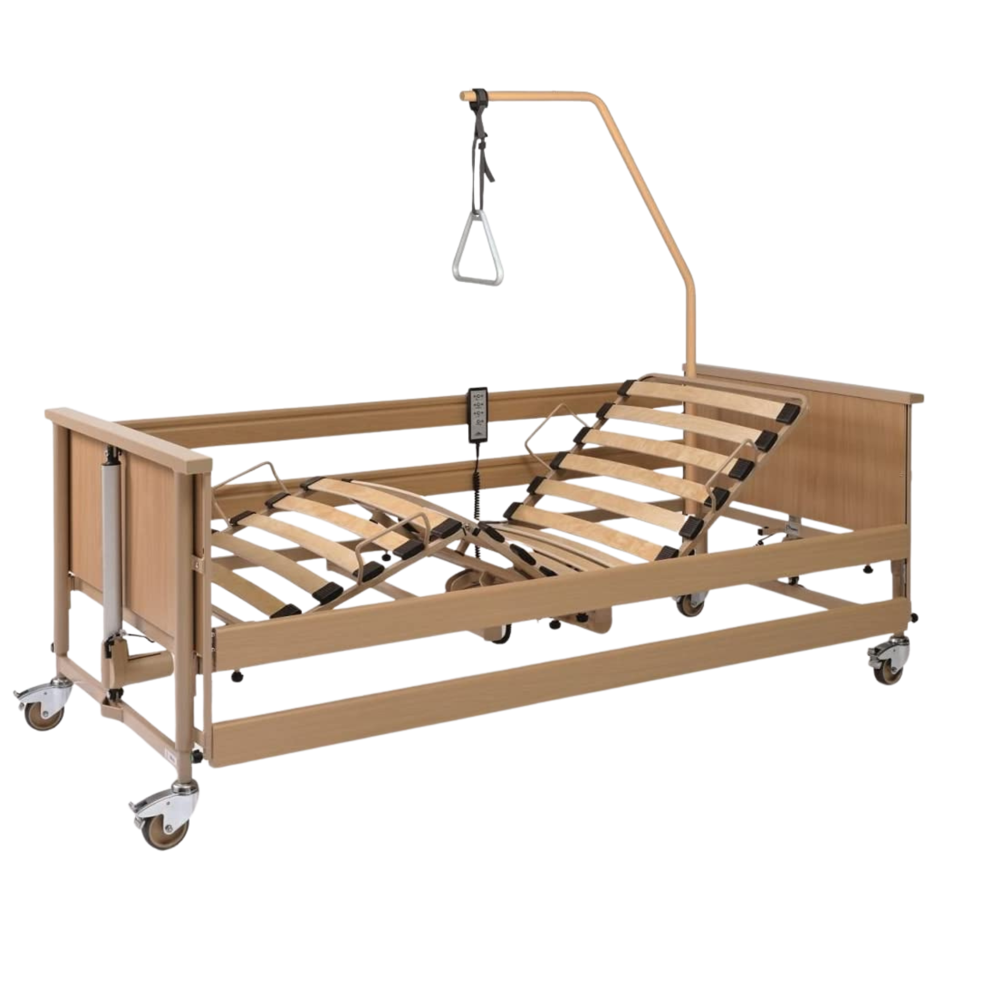 Recova Homecare Bed with Safety Sides & Lifting Pole